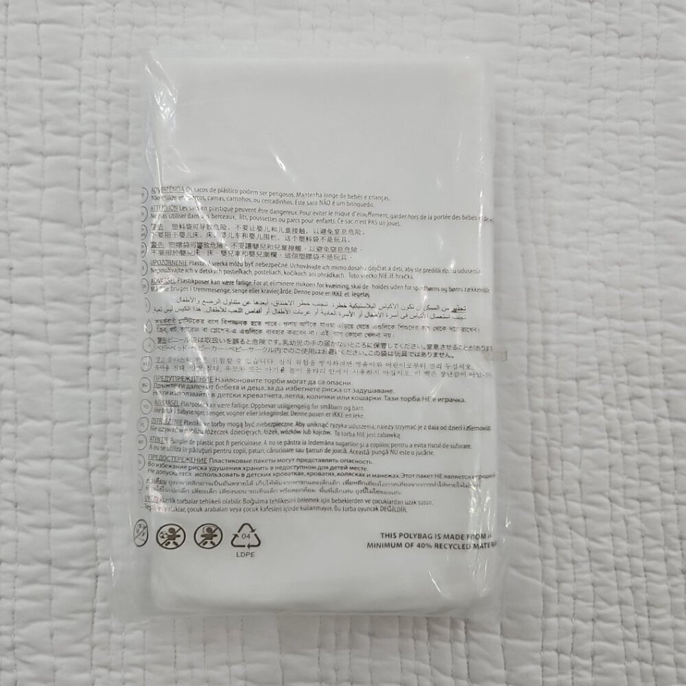 NEW Ralph Lauren Pillow Sham King Size Blue Hyacinth Organic Sateen Border NIB - Picture 3 of 7
